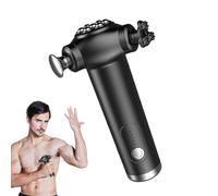 Massaggiatore portatile per la schiena, macchina per massaggi silenziosi, per muscoli profondi, potente massaggiatore portatile per la schiena per atleti