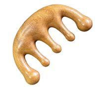 Massaggiatore Portatile Per La Testa In Legno - Pettine Per La Cura Dei Capelli Del Cuoio Capelluto Da 12 Cm, Strumento Di Rilassamento, Dalla Tensione E Massaggiatore Dei Punti Terapeutici,