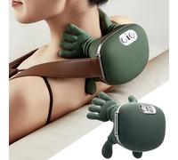 Massaggiatore portatile wireless for collo e spalle, massaggio shiatsu 4D for tessuti profondi for alleviare il dolore, design bionico della mano umana for uso in ufficio a casa