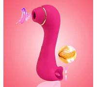 Massaggiatore portatileVïbràtorepēr Dónnà, Ṥucchia e Lînguá Çlitòrīdè per Donna10*10Modalità di funzionamento, Vîbràtóri Clîdórîde Dónnà enVîbratôri Squîrtïng Ricaricabile via USB (G)