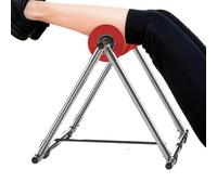 Massaggiatore professionale per gambe - Grande rilassante muscolare circolare | Supporto tipo di recupero polpaccio e coscia | Struttura pieghevole in acciaio inox e ABS per atleti, yoga