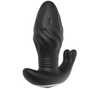 Massaggiatore Prostatico Anale Vibratore Prostata Toy,Vibratori Anali Dildo per Uomo Gay con 10 Modalità Telescopiche e 10 di Vibrazione,Anal Plug Spinta Sex Toys per Coppia