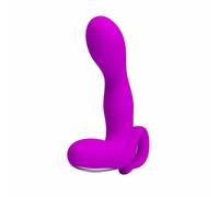 MASSAGGIATORE PROSTATICO PROSTATA VIBRATORE PER UOMO IN SILICONE RICARICABILE