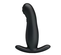 Massaggiatore Prostatico Ricaricabile Mr Play - Nero, Silicone
