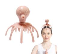 Massaggiatore, raschietto manuale con artiglio di polpo per rilassamento profondo e antistress, massaggiatore per cuoio capelluto bagnato e asciutto per Office Home Spa per rilassare profondamente lo