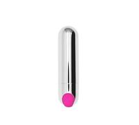 Massaggiatore ricaricabile per donne, 10 modalità, impermeabile | Design mini, compatto e portatile, materiale in silicone, alimentazione a batteria(Rose red)