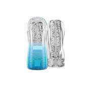 Massaggiatore rilassante maschile portatile con 6 texture, realizzato in silicone delicato sulla pelle, aiuta a migliorare l'allenamento di resistenza e a rilassare la tensione muscolare(Size 1)