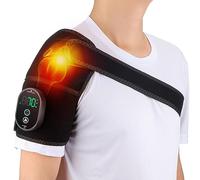 Massaggiatore riscaldato per fisioterapia ortesi per ginocchio e spalla 3 in 1, ginocchiera riscaldata ricaricabile wireless per ginocchiera avvolge il gomito rilassante