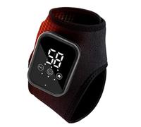 Massaggiatore Riscaldato Per Piedi - Dispositivo Di Massaggio Del Piede Senza Fili - Massaggiatore Riscaldato Ricaricabile con 3 Modalità e 5 Livelli di Calore - per Sollievo, Cura, Rilassamento, Comf