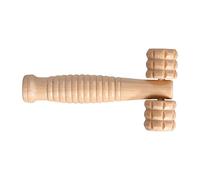 Massaggiatore rulli muscolari, rullo per massaggio alle mani in legno | Rullo massaggiante portatile per sollievo muscolare | Principi meccanici Strumento per massaggio con struttura