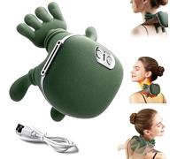 Massaggiatore Schiena E Collo Riscaldato - Design Bionico 4D Mano | Elettrico Massaggiatore Per Spalle Con 2 Modalità Calore | 3 Livelli Massaggio | Ricaricabile E Senza Fili