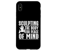 Massaggiatore scolpire il corpo per la pace della mente Custodia per iPhone XS Max