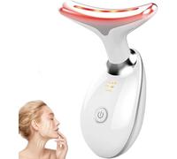 Massaggiatore, scultura facciale a 7 LED, massaggiatore elettrico, strumento per la rimozione delle rughe rassodante per viso e collo, strumento per scolpire il viso, strumento per donne e ragazze