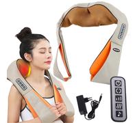 Massaggiatore Shiatsu cervicale collo gambe glutei schiena Termico 8 Testine