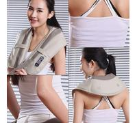 MASSAGGIATORE SHIATSU CERVICALE COLLO GAMBE GLUTEI SCHIENA TERMICO RISCLDANTE