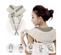 MASSAGGIATORE SHIATSU CERVICALE COLLO GAMBE GLUTEI SCHIENA TERMICO RISCLDANTE