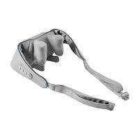 Massaggiatore Spalla e Collo Shiatsu, Imitazione Mani 5D, 6 Testine Massaggio, 3 Modalità, 3 Velocità, Cordless, Porta di Ricarica USB-C