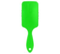 Massaggiatore spazzola per capelli verde fluorescente Progettato massaggio del cuoio capelluto per capelli sottili con manico ergonomico cepillo anti crespo para cabello