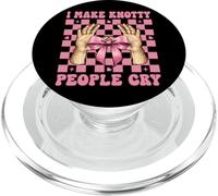 Massaggiatore Terapista Terapia Ragazza Mamma Faccio Piangere Le Persone Annodate PopSockets PopGrip per MagSafe