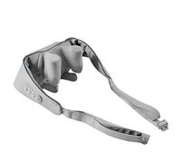 Massaggiatore Spalla e Collo Shiatsu, Imitazione Mani 5D, 6 Testine Massaggio, 3 Modalità, 3 Velocità, Cordless, Porta di Ricarica USB-C