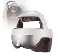 Massaggiatore USB con riscaldamento e pressione dell'aria - Casco elettrico per massaggio cerebrale per alleviare lo stress a casa o salone di bellezza