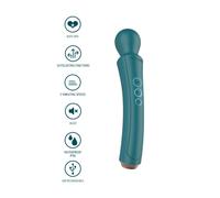 Massaggiatore vaginale e clitoride wand corpo vibratore usb stimolatore vibrante