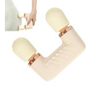 Massaggiatore vibrante compatto - Dispositivo a percussione a doppia testa, mini strumento portatile per il corpo, attrezzatura per il recupero muscolare portatile, attrezzatura per il recupero degli