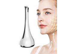 Massaggiatore viso a microcorrente, strumento di bellezza per occhi su entrambi i lati, introduzione magnetica, massaggiatore per viso e collo, per donne