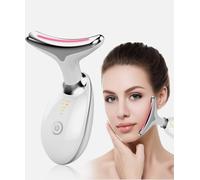 Massaggiatore Viso Antirughe Elettrico Ricaricabile 2.5W 500mAh | Lifting Tonificante per Collo, Doppio Mento e Pelle | Portatile, Compatto, Rilassante | Skin Care Quotidiana | ES-1081