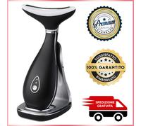 Massaggiatore Viso-Collo Dispositivo per Il Ringiovanimento Della Pelle Con Vibr