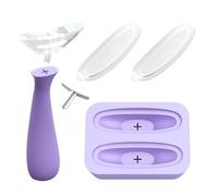 Massaggiatore Viso Ghiaccio - Roller Freddo Viso | Cura Rinfrescante in Silicone per Uomo Donna Routine Benessere Rilassante Contour Quotidiano