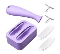 Massaggiatore Viso Ghiaccio | Rullo Ghiaccio Viso,Cura Rinfrescante in Silicone per Uomo Donna Routine Benessere Rilassante Contour Quotidiano