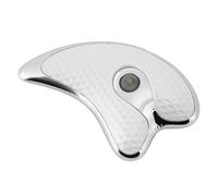 Massaggiatore Viso Gua Sha Elettrico, 2 Livelli di Vibrazione, ABS, 400mAh