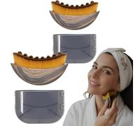 Massaggiatore Viso LED，massaggiatore viso a secco, scolpisce mento e mascella, si adatta perfettamente alla pelle e allevia la stanchezza，Compatto e portatile (C)