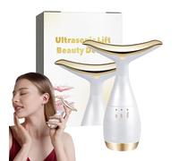 Massaggiatore viso - Massaggiatore per occhi e collo anti-invecchiamento | Massaggiatore elettrico per il viso 3 in 1 | Massaggiatore elettrico per il viso 2024 | Massaggiatore viso dispositivo anti