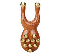 Massaggiatore Viso Massaggiatore Rana Perline Legno Lifting Modellante | Massaggio Viso Fasciale Occhi Gonfi per Adulti Donne Uomini Casa Viaggio Ufficio Spa Fitness Sera