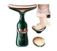 Massaggiatore viso - massaggiatore vibrante 4D per contorni, massaggiatore viso e collo, per la cura della pelle, per la zona degli occhi, fronte, corpo, benessere, viaggi, notte, mattina, trucco