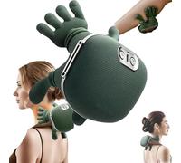 Massaggiatore wireless per collo e spalle con calore, massaggiatore Shiatsu portatile senza fili per tessuti profondi per rilassamento della schiena e degli addominali