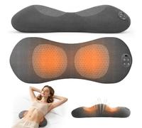Massaggiatori per la schiena 3 in 1, memory foam con trazione dinamica | Massaggiatori elettrici senza fili per la parte bassa della schiena, prodotti per alleviare il dolore alla sciatica