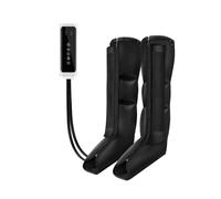 Massaggio a compressione d'aria, massaggiatore for gambe, stivali pneumatici, 4 airbag, stivali for gambe, drenaggio linfatico Sicuro da usare