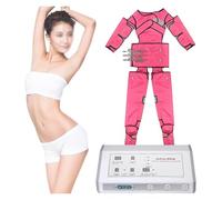 Massaggio a Compressione per Gambe, Braccia e Schiena - Drenaggio Linfatico e Relax Muscolare con 7 Livelli Pressione, 6 Programmi - Dispositivo Pressoterapia Silenzioso per Casa