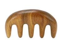 Massaggio a sanlo di sanlo verde massaggio pettine protezione i capelli sculping legno pettine al collo posteriore rilassamento del braccio posteriore