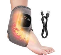 Massaggio ai piedi | 4 Livelli di Calore Massaggio Piede Caviglia | Avvolgimento Riscaldante Calore Senza Fili per Donne Uomini Ginocchio Mollet Salute - Rilassamento Muscolare s Mollet