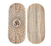 Massaggio ai piedi, cuscinetto ergonomico portatile, piastra massaggiante per unghie, piede rilassante, comodo dalla pressione, accessorio versatile per il benessere, strumento per massaggio