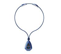 Massaggio al collo di rilievo linfatico - 15 ingranaggi per il collo del collo elettrico ACUPOINTS, 5 modalità Massager a collo intelligente con calore, per sollievo dal dolore (Heat, Blue)