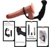 MASSAGGIO BUTT PROSTATICO ANELLO FALLO PROSTATA DILDO vibratore anal butt plug