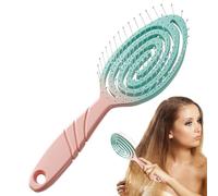 Massaggio Comb, Curl Brush, Innovative Hollow Form Optimizes Airy Circulation, Compact Ergonomic Design Ensures Enduring Durability, Salon Tool for Professionals Home Workplace