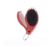 Massaggio compatto da viaggio portatile con spazzola for capelli pieghevole 3 in 1