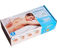 MASSAGGIO Coppette in gomma - Set composto da 8 pezzi