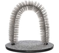 Trixie Gioco Gatto Arco per Massaggio e Cura del Pelo 36x33 cm Grigio